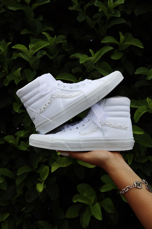 Canvas Skate Sneaker High-Top Mix