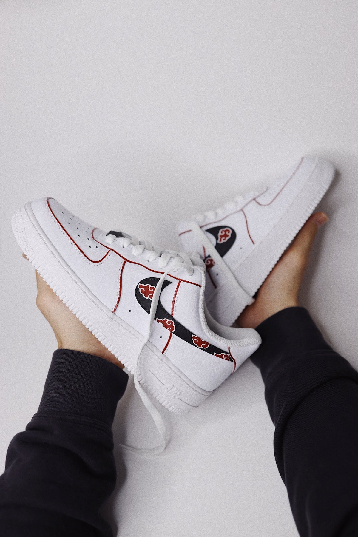 Low-Top Leather Sneaker Anime Cloud
