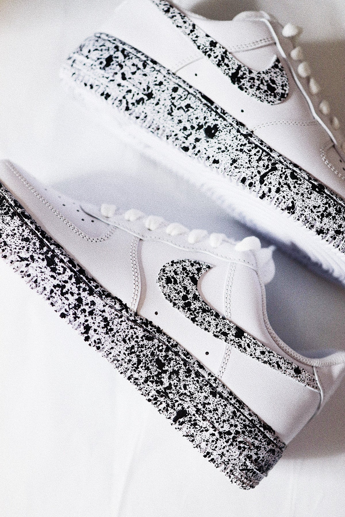 Low-Top Leather Sneaker Cookies & Cream