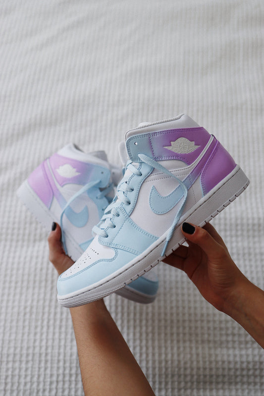 Retro High-Top Sneaker Ombre Blend