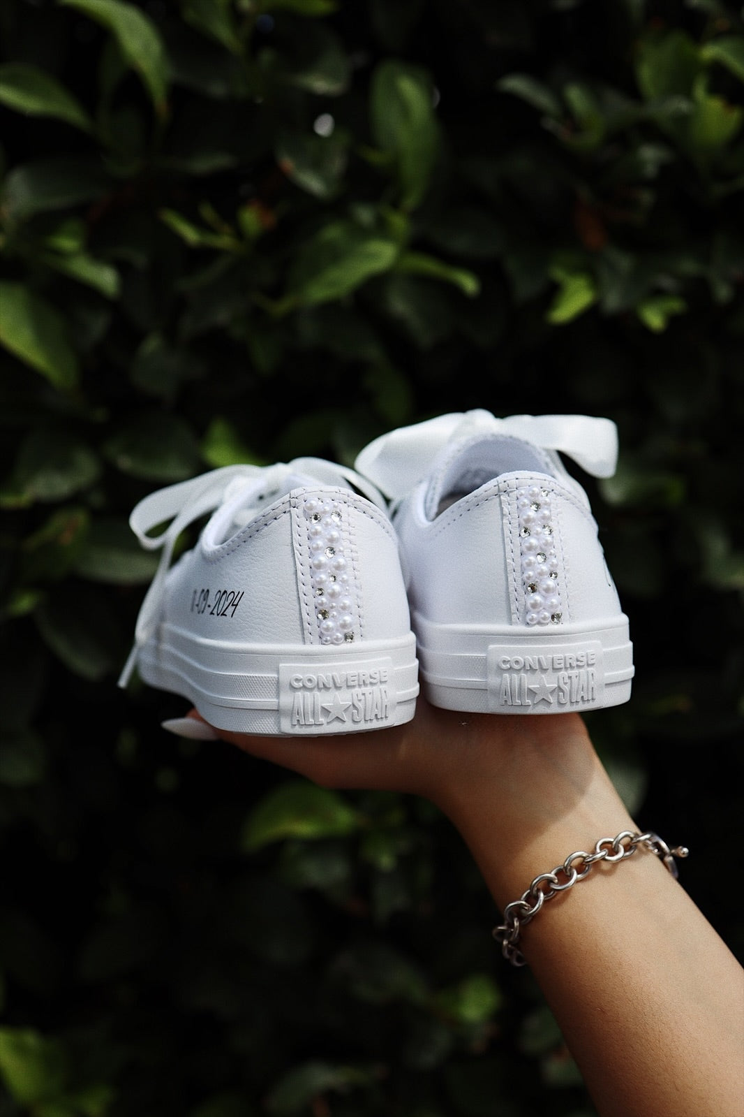 Canvas High-Top Leather "Your Way"