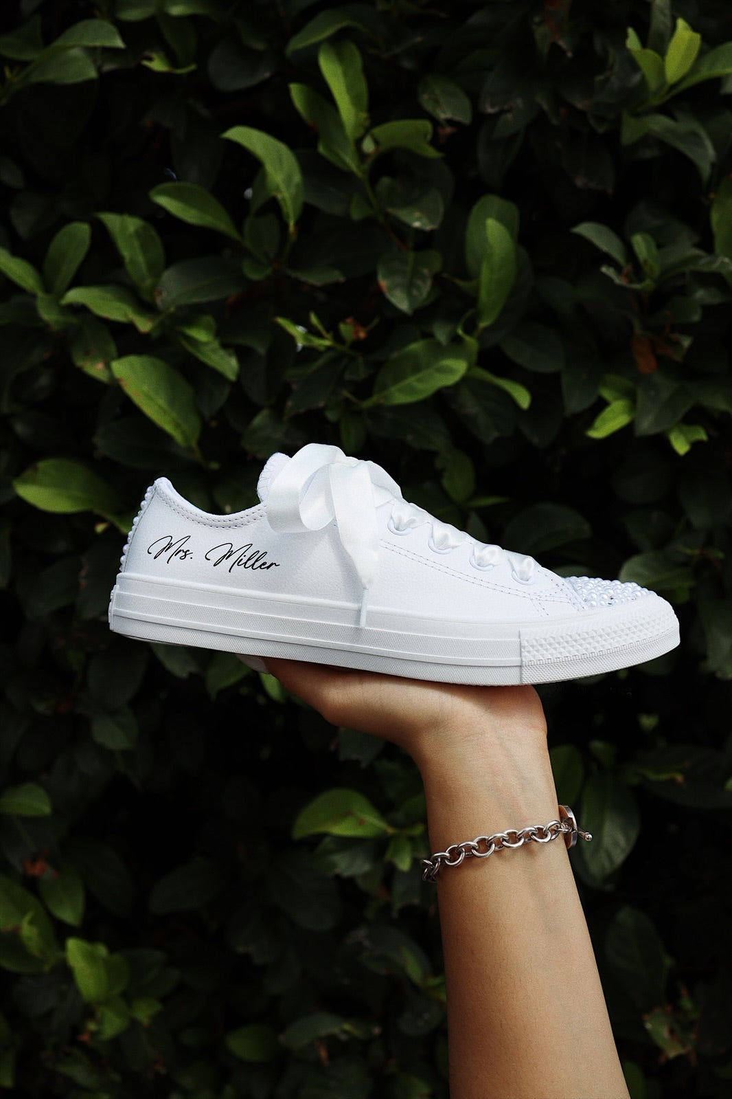 Canvas High-Top Leather "Your Way"