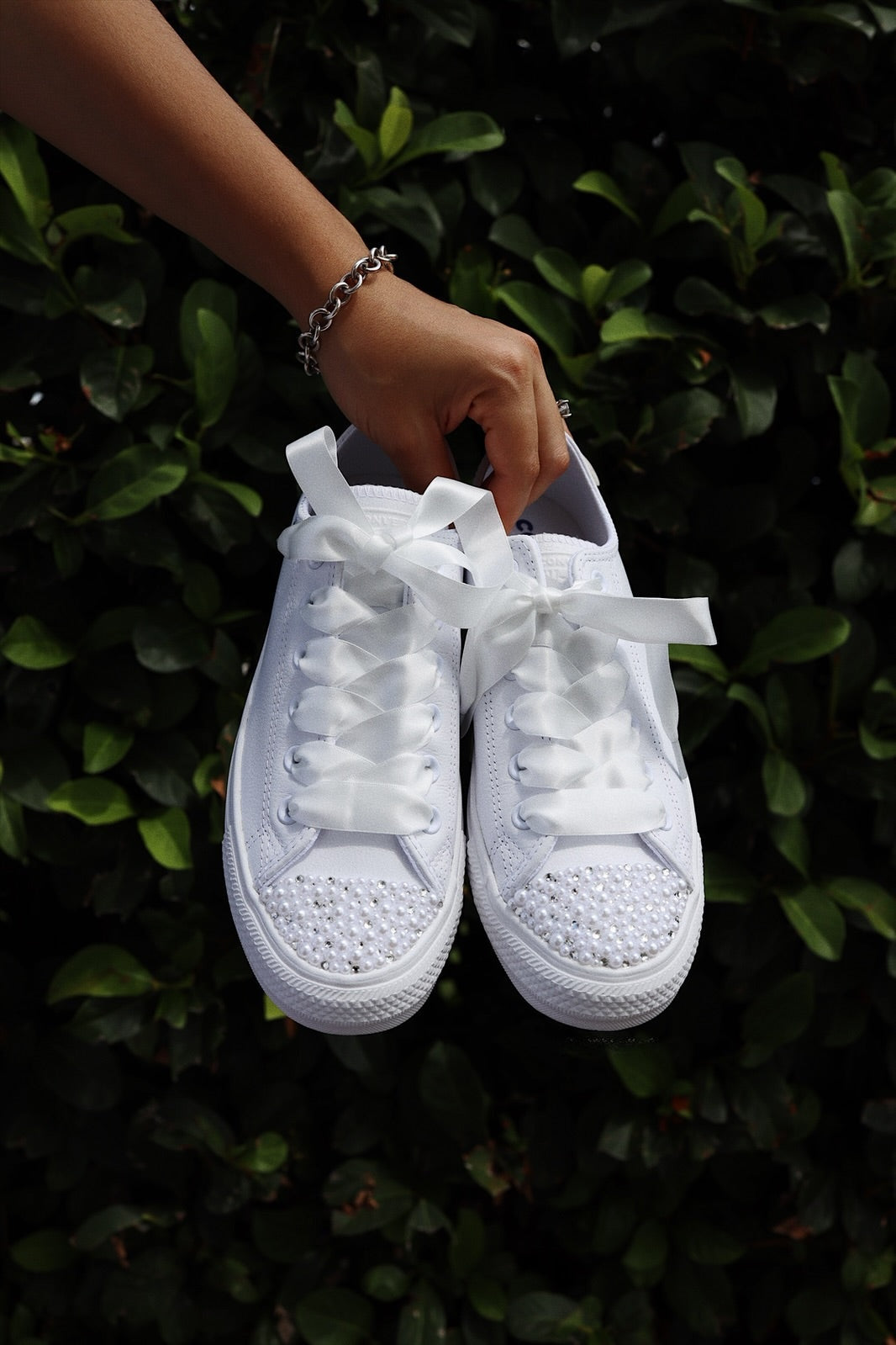Canvas High-Top Leather "Your Way"
