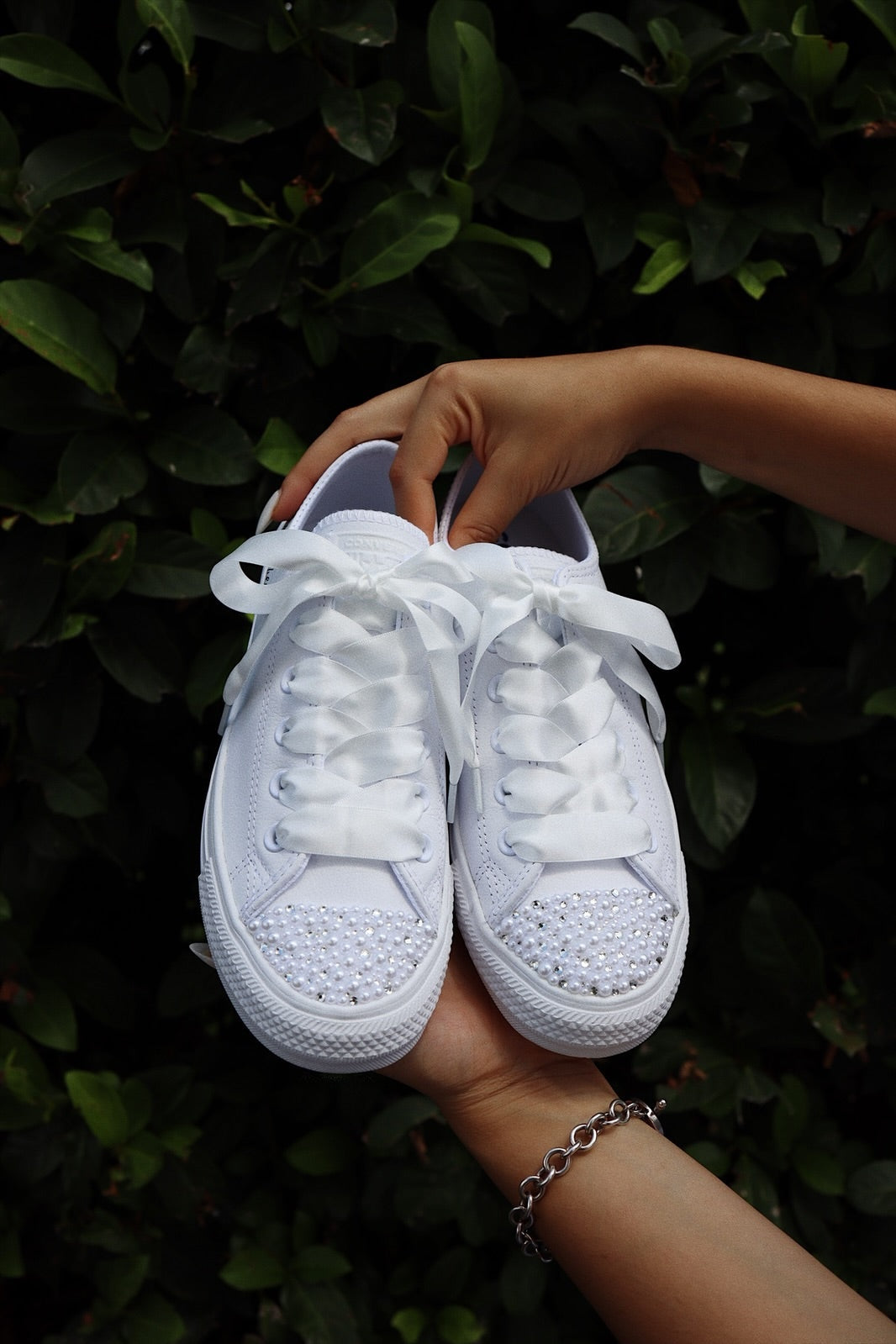 Canvas High-Top Leather "Your Way"