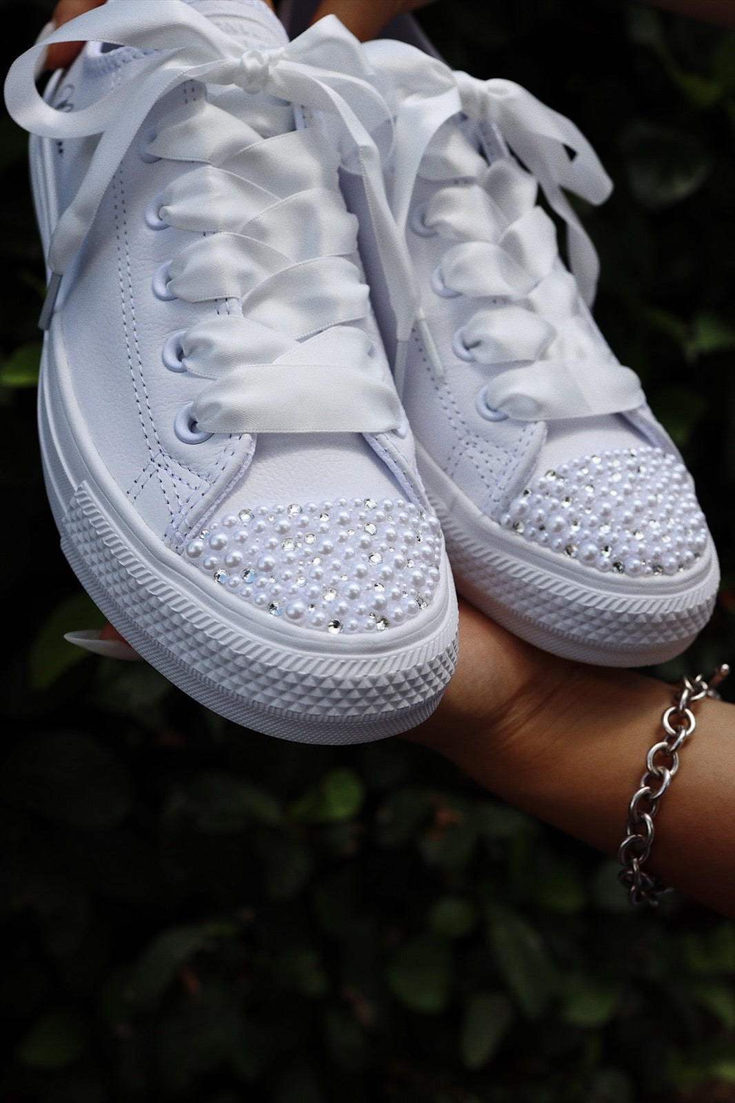 Canvas High-Top Leather "Your Way"
