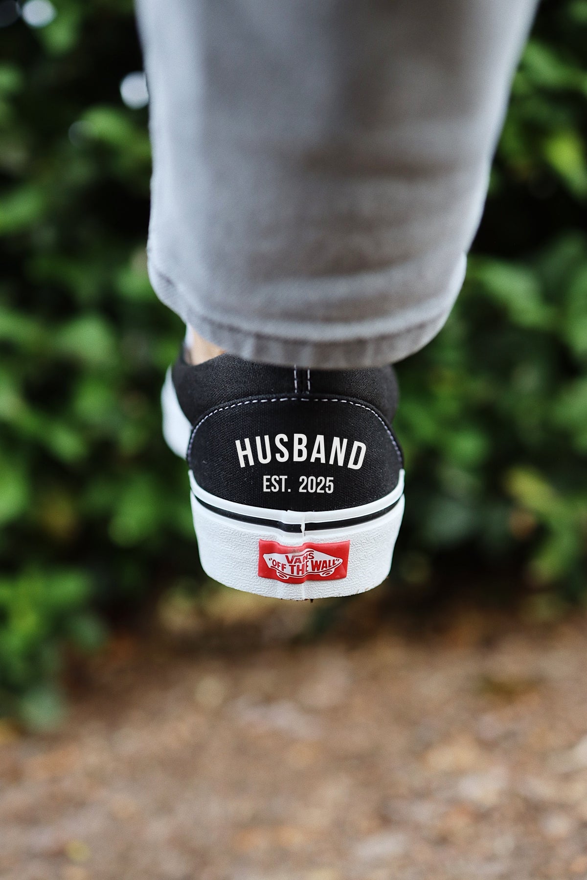 Canvas Skate Sneaker Groom Edition