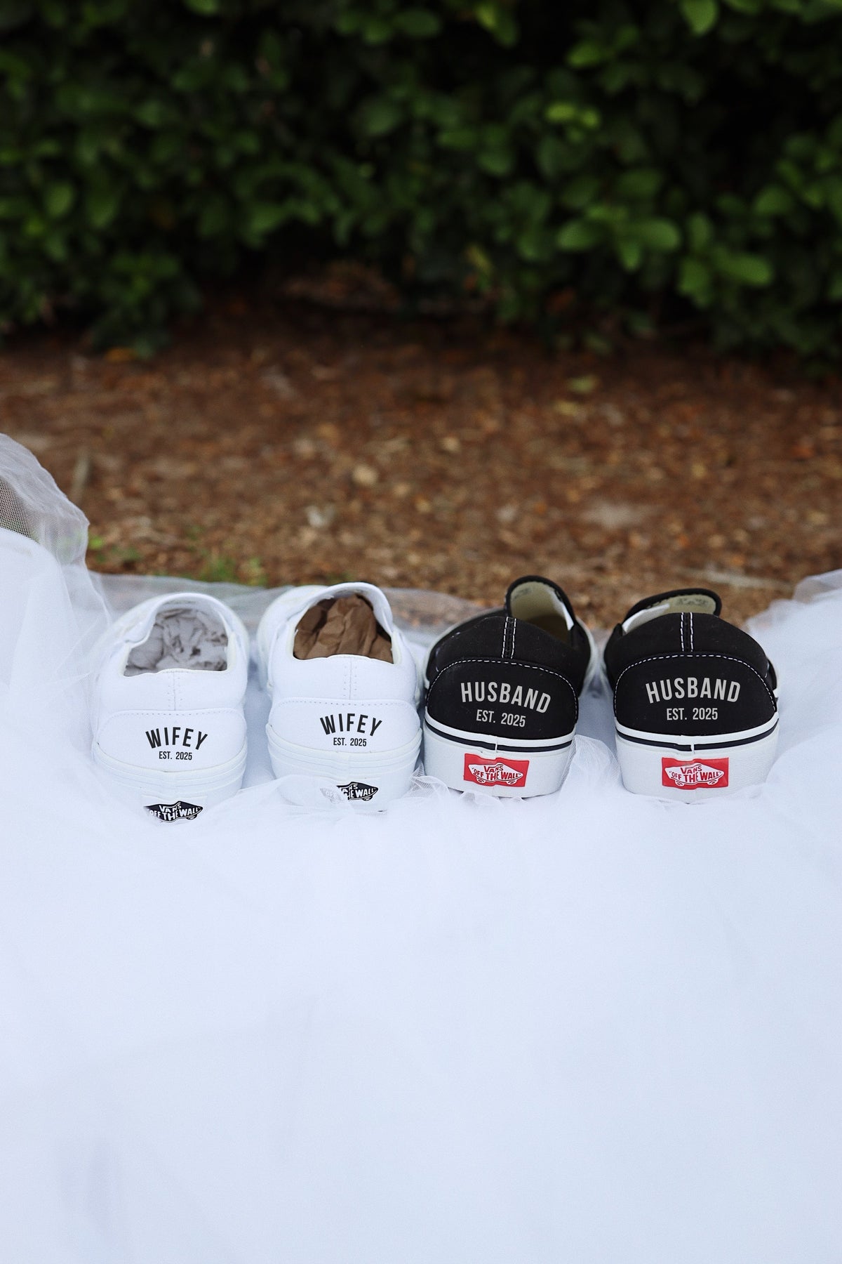 Canvas Skate Sneaker Groom Edition