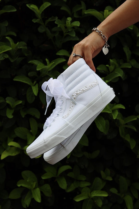Canvas Skate Sneaker High-Top Mix