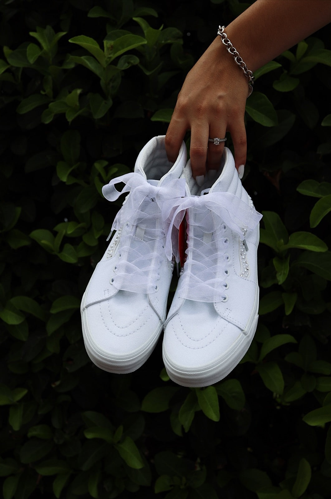 Canvas Skate Sneaker High-Top Mix