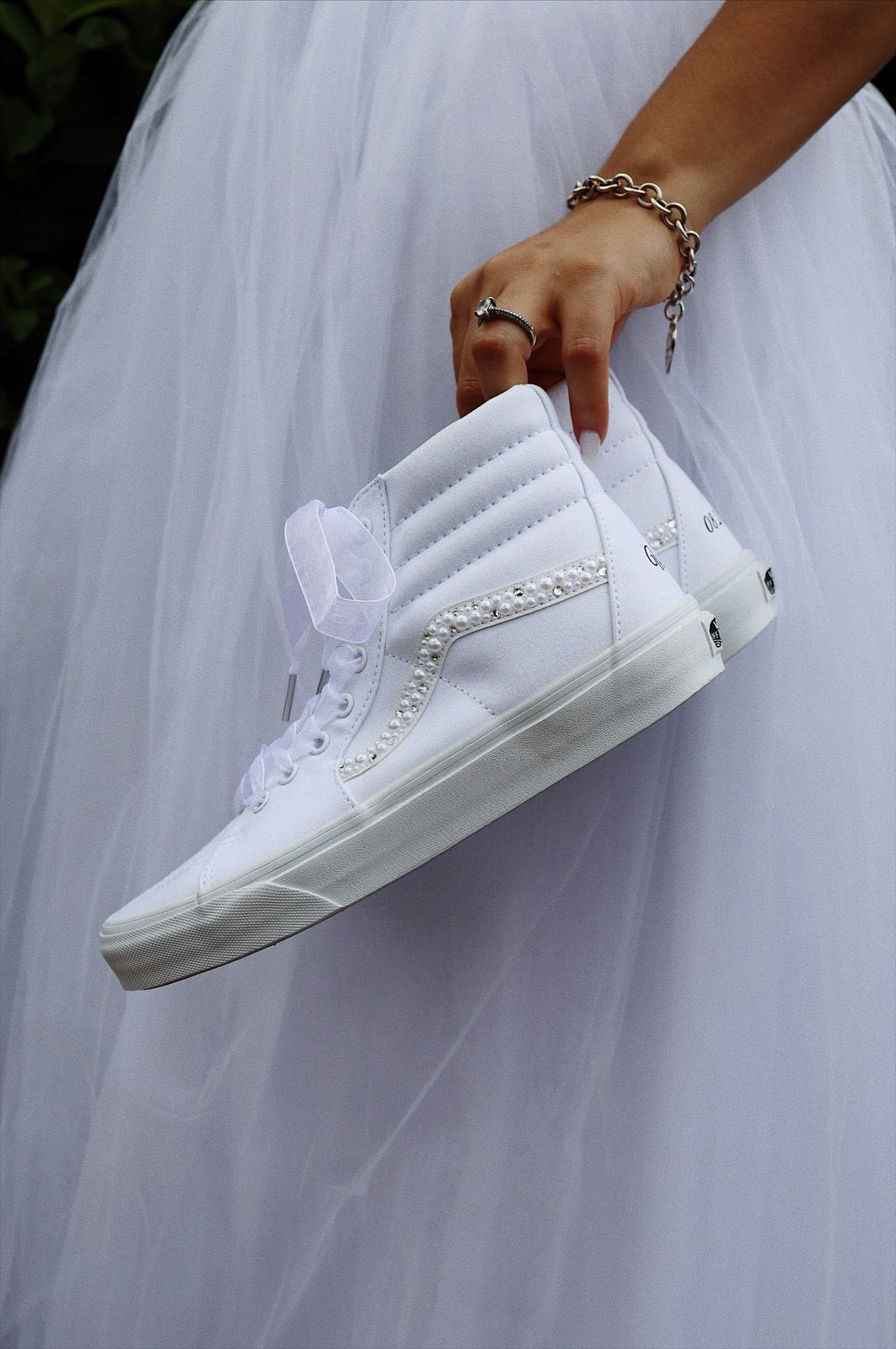 Canvas Skate Sneaker High-Top Mix