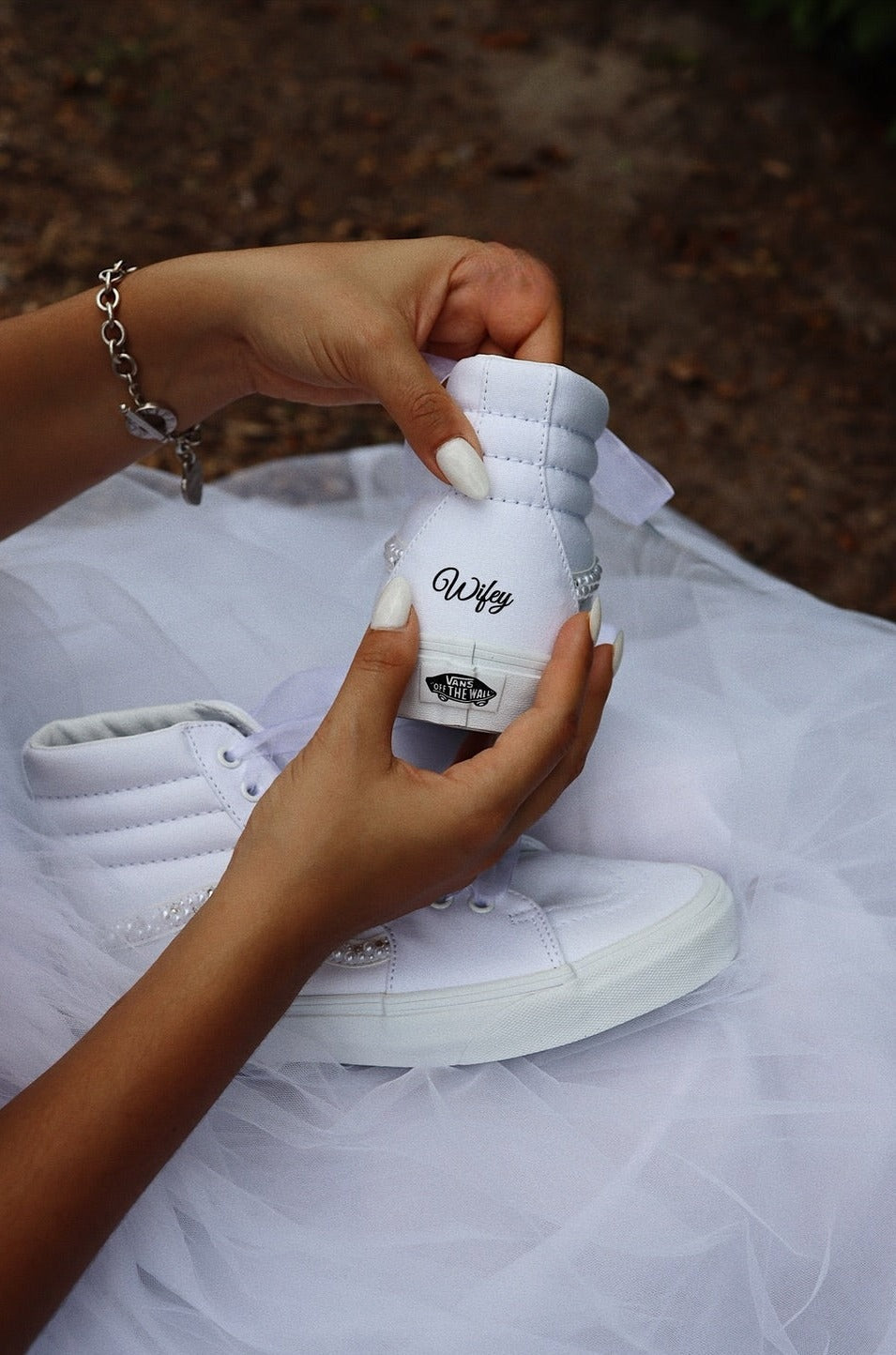 Canvas Skate Sneaker High-Top Mix