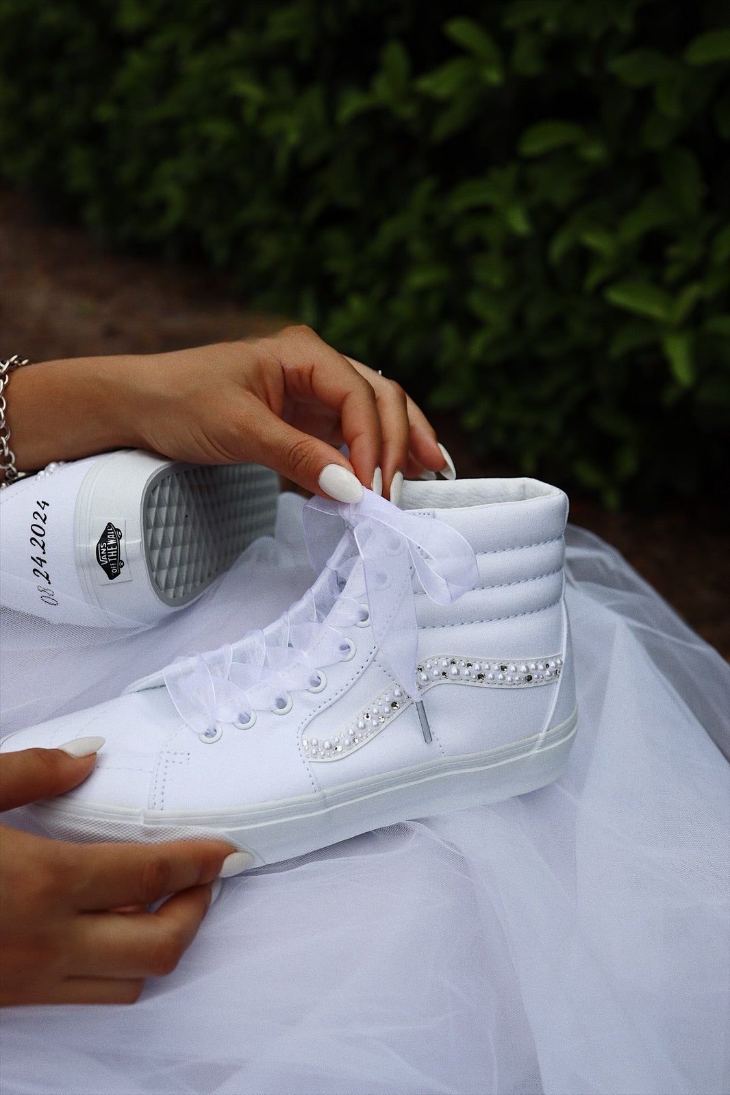 Canvas Skate Sneaker High-Top Mix