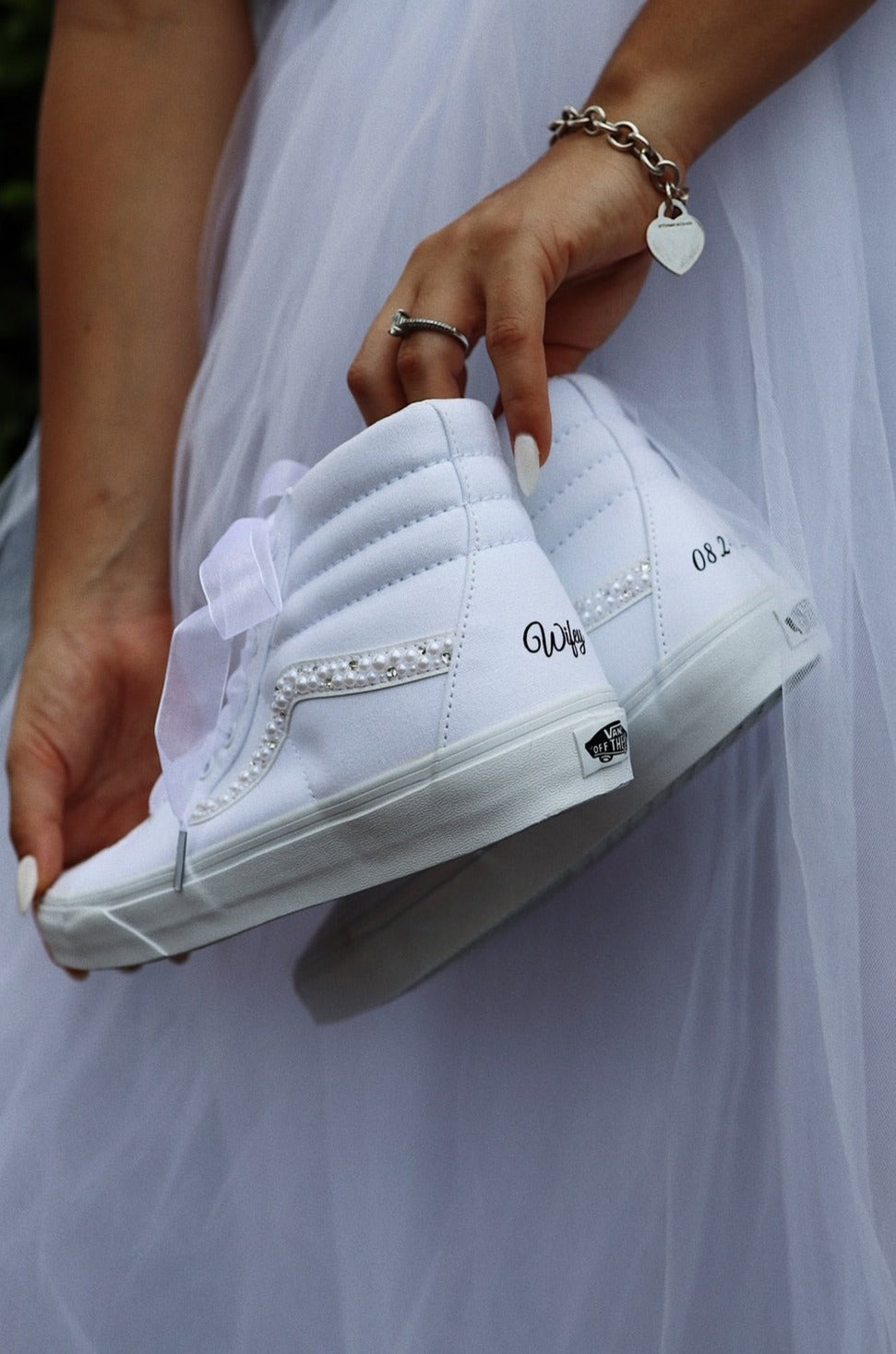 Canvas Skate Sneaker High-Top Mix