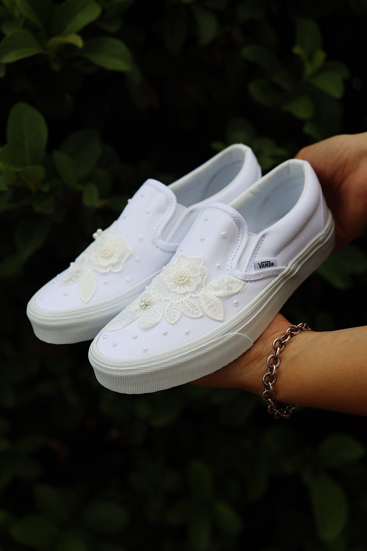 Floral Slip-On Canvas