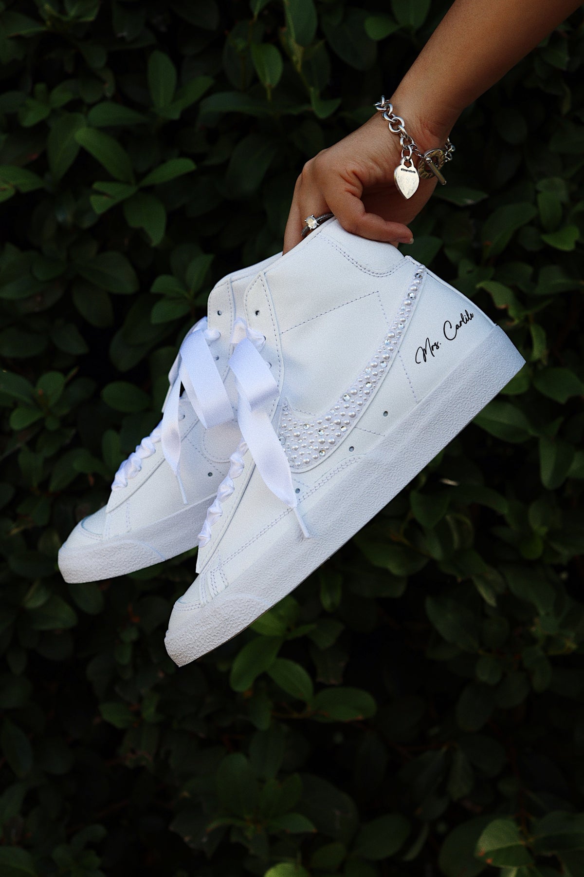 High-Top Suede Sneaker Mix