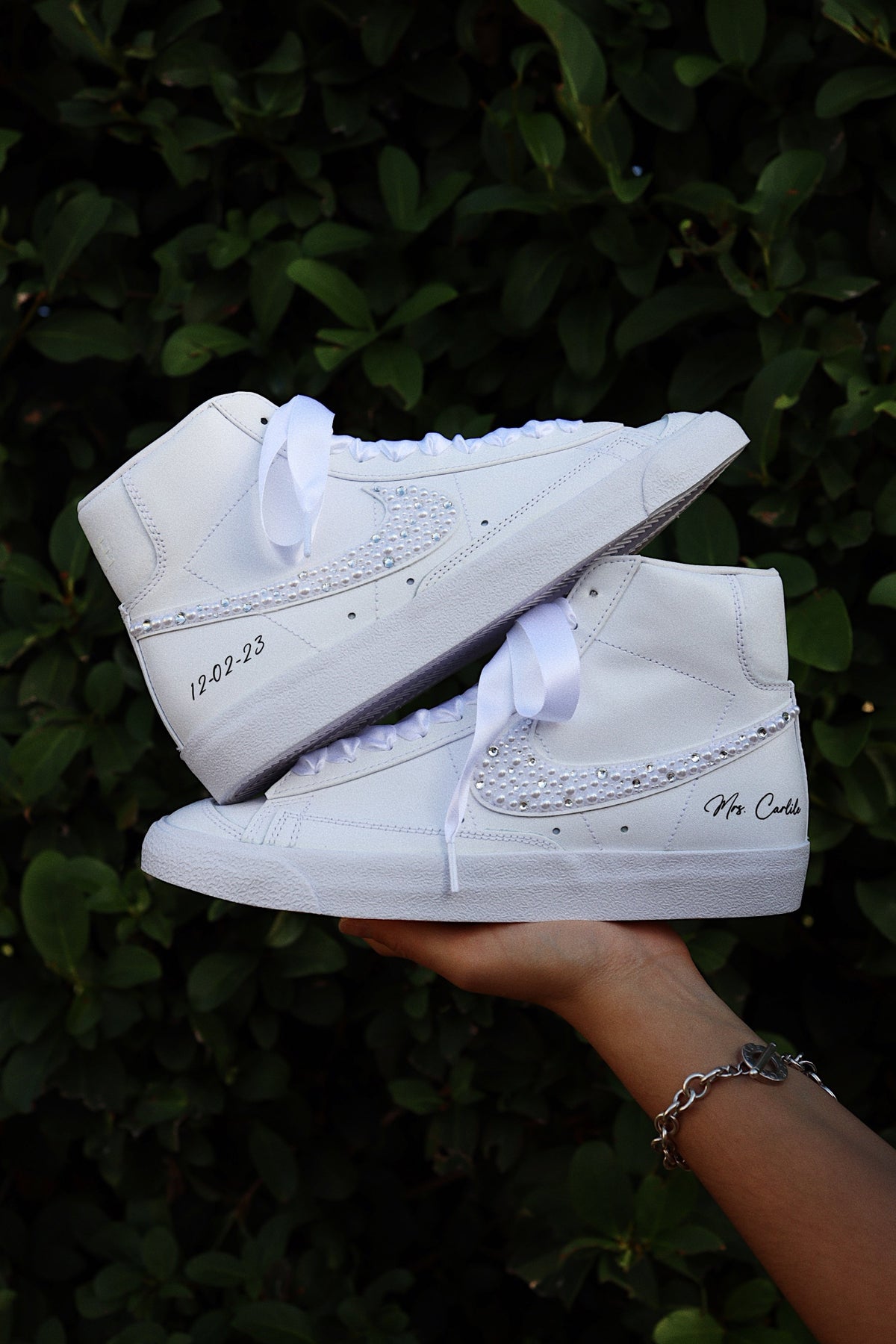 High-Top Suede Sneaker Mix