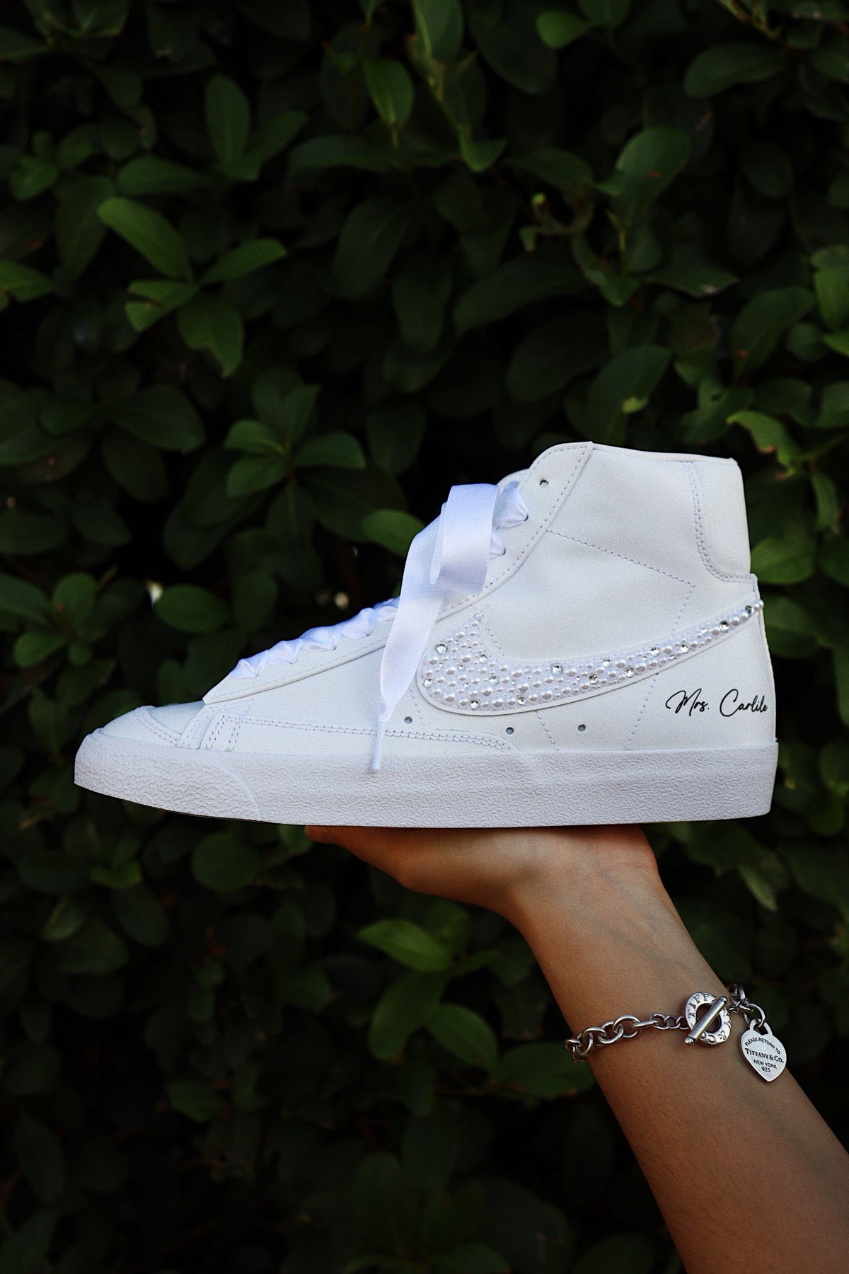 High-Top Suede Sneaker Mix