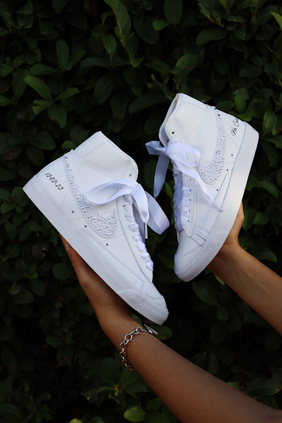 High-Top Suede Sneaker Mix
