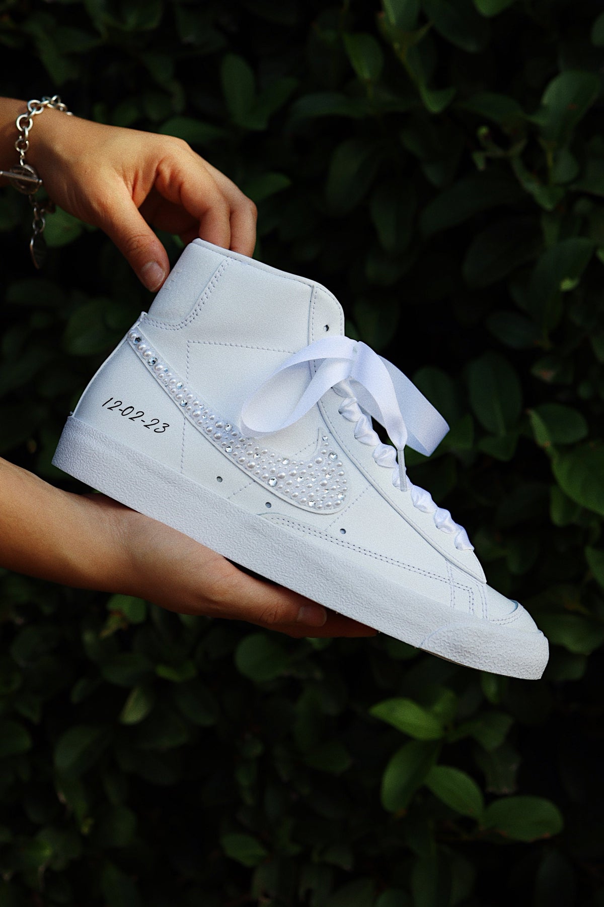 High-Top Suede Sneaker Mix