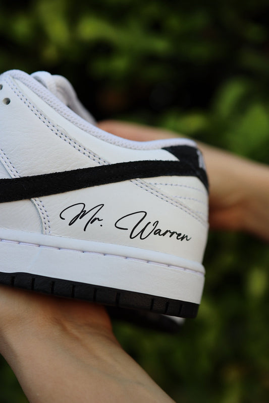 Low-Top Court Sneaker Groom Edition