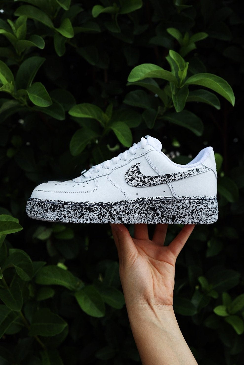 Low-Top Leather Sneaker Cookies & Cream