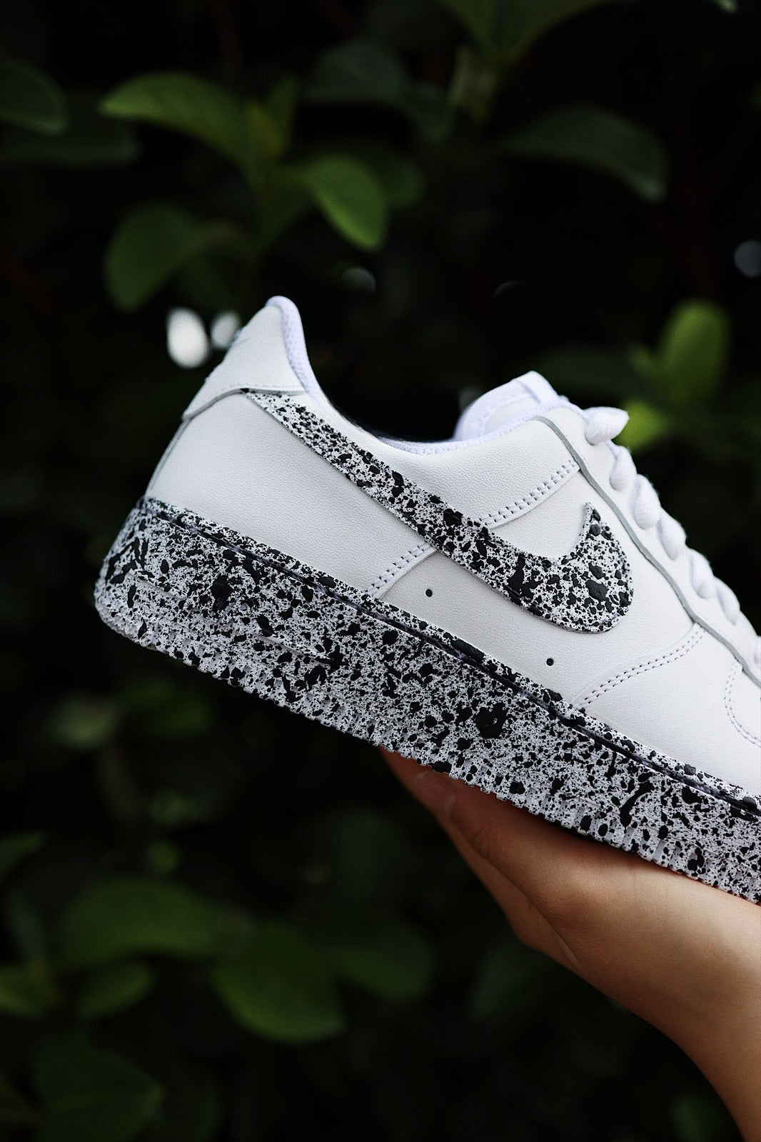 Low-Top Leather Sneaker Cookies & Cream