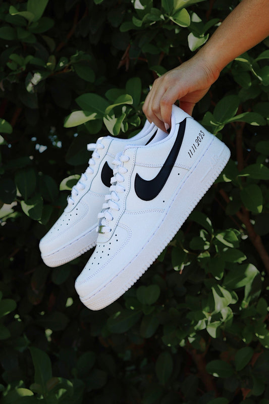 Low-Top Leather Sneaker Groom Edition