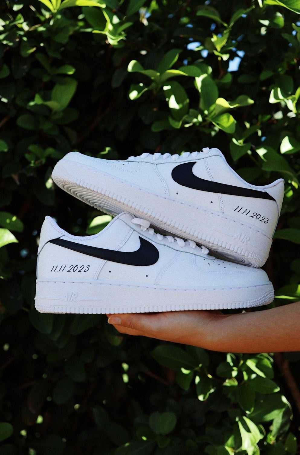 Low-Top Leather Sneaker Groom Edition