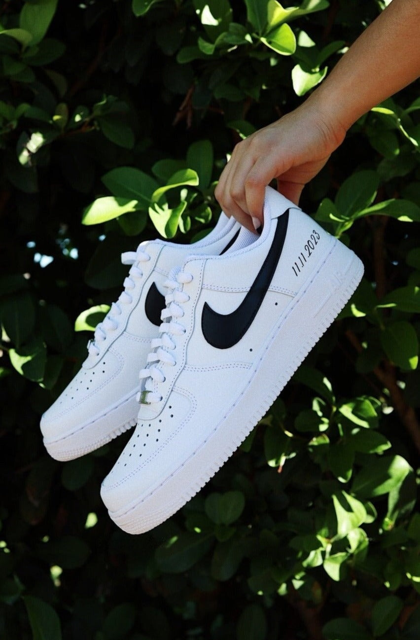 Low-Top Leather Sneaker Groom Edition