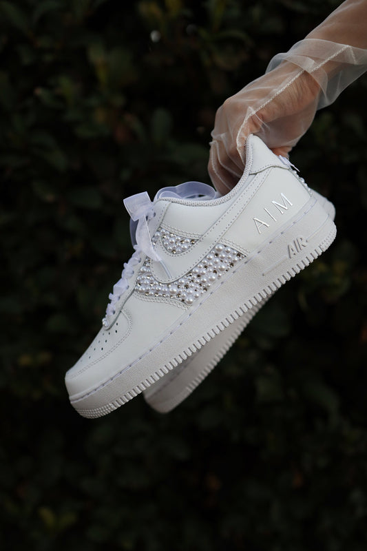 Low-Top Leather Sneaker Mix Platino