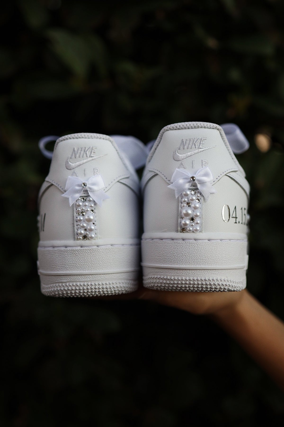Low-Top Leather Sneaker Mix Platino