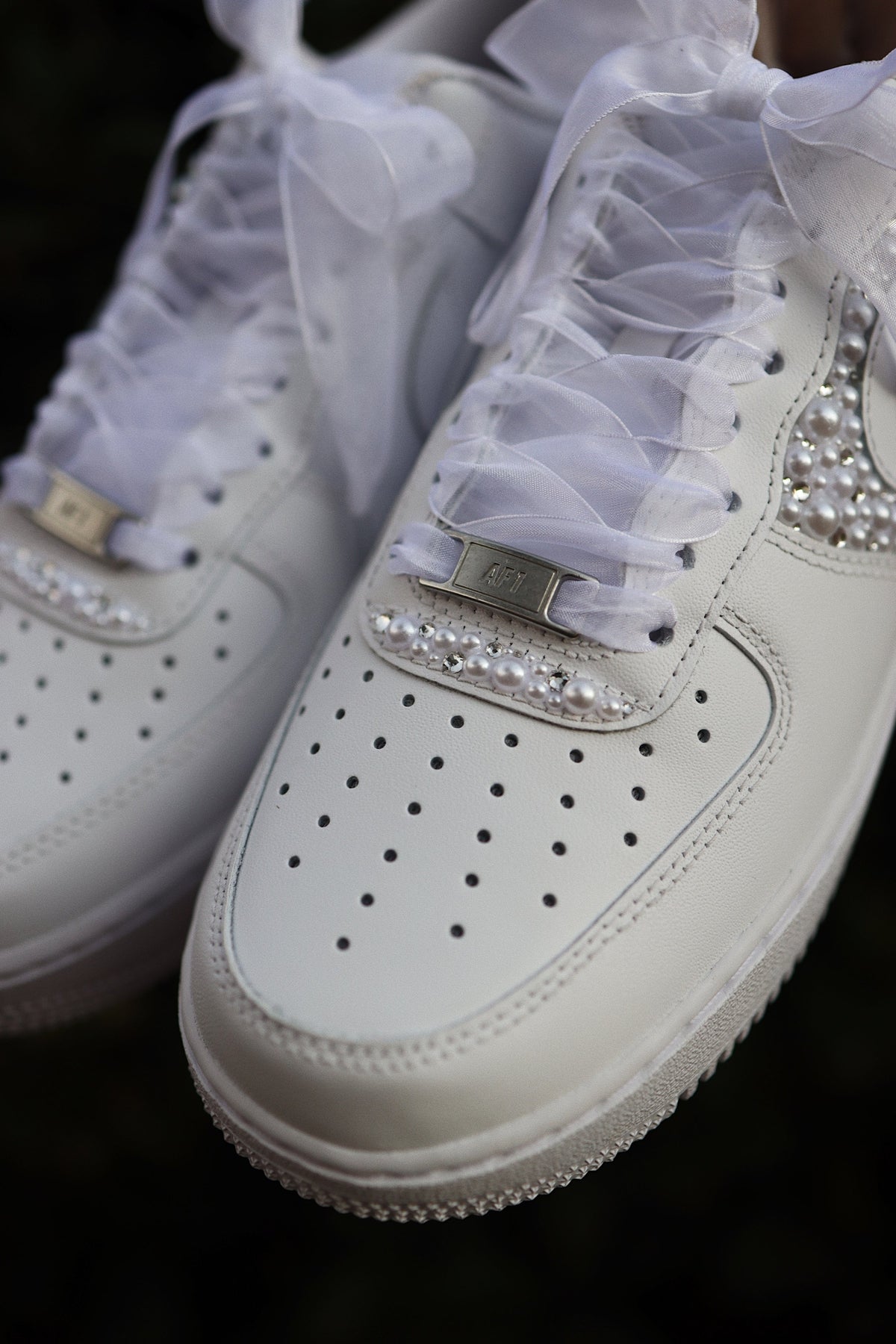 Low-Top Leather Sneaker Mix Platino