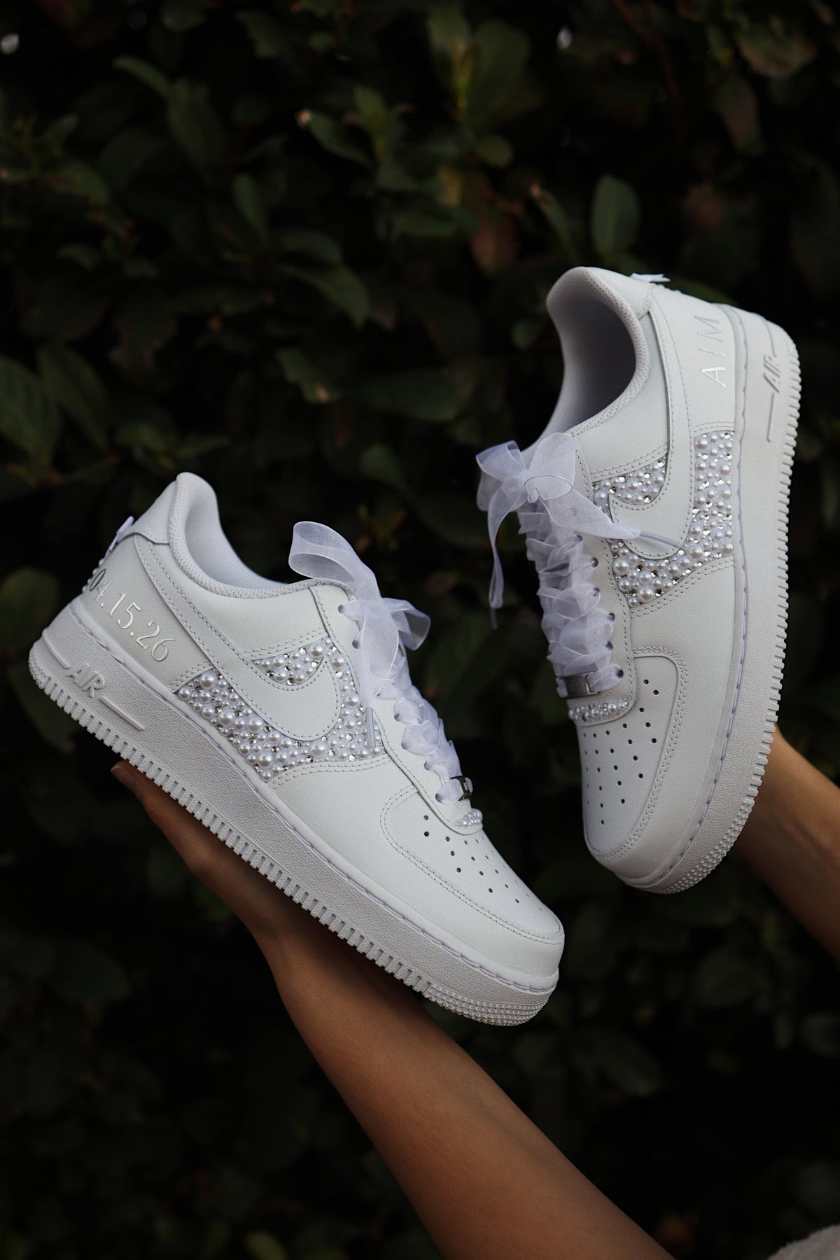 Low-Top Leather Sneaker Mix Platino