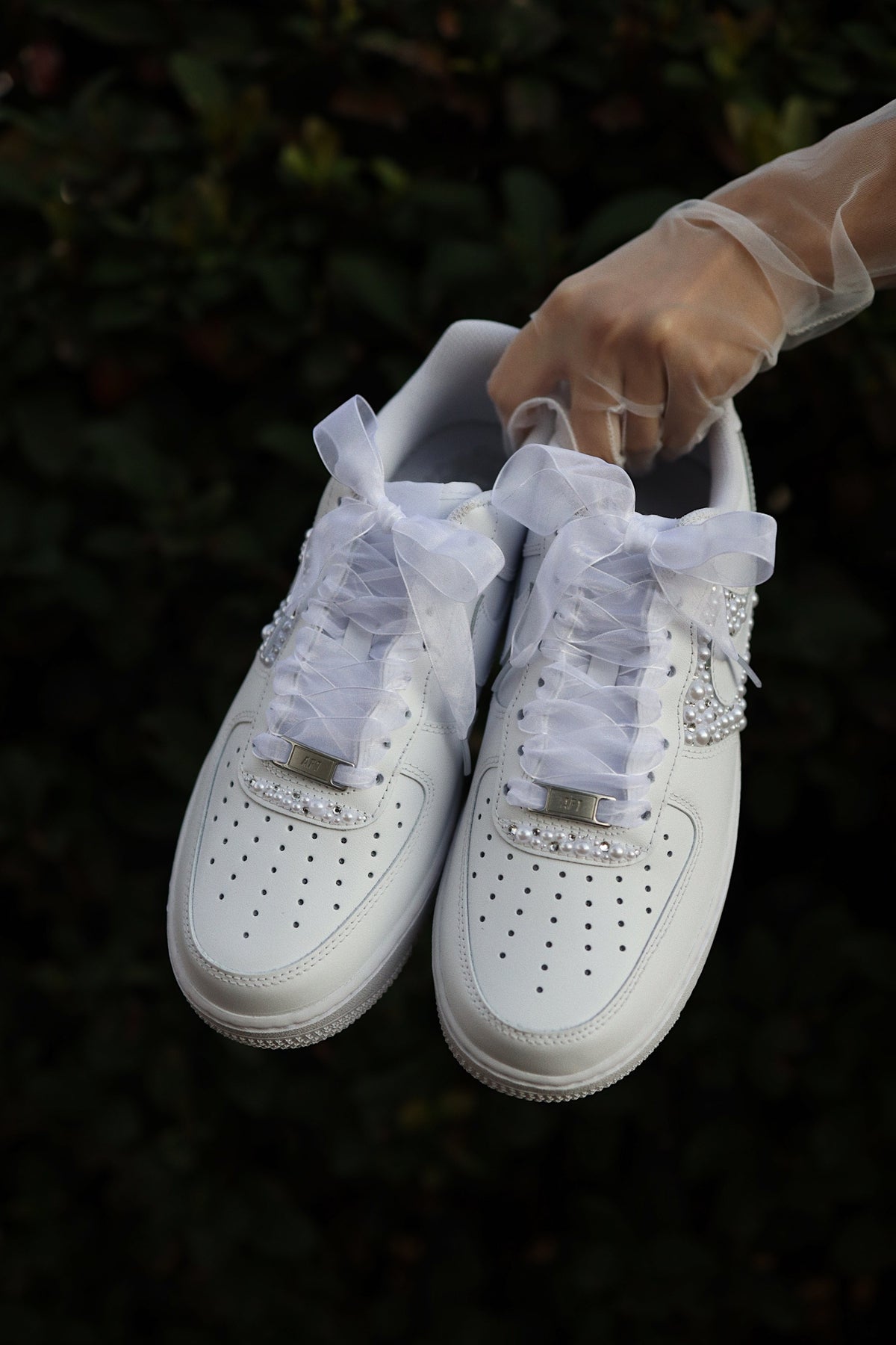 Low-Top Leather Sneaker Mix Platino