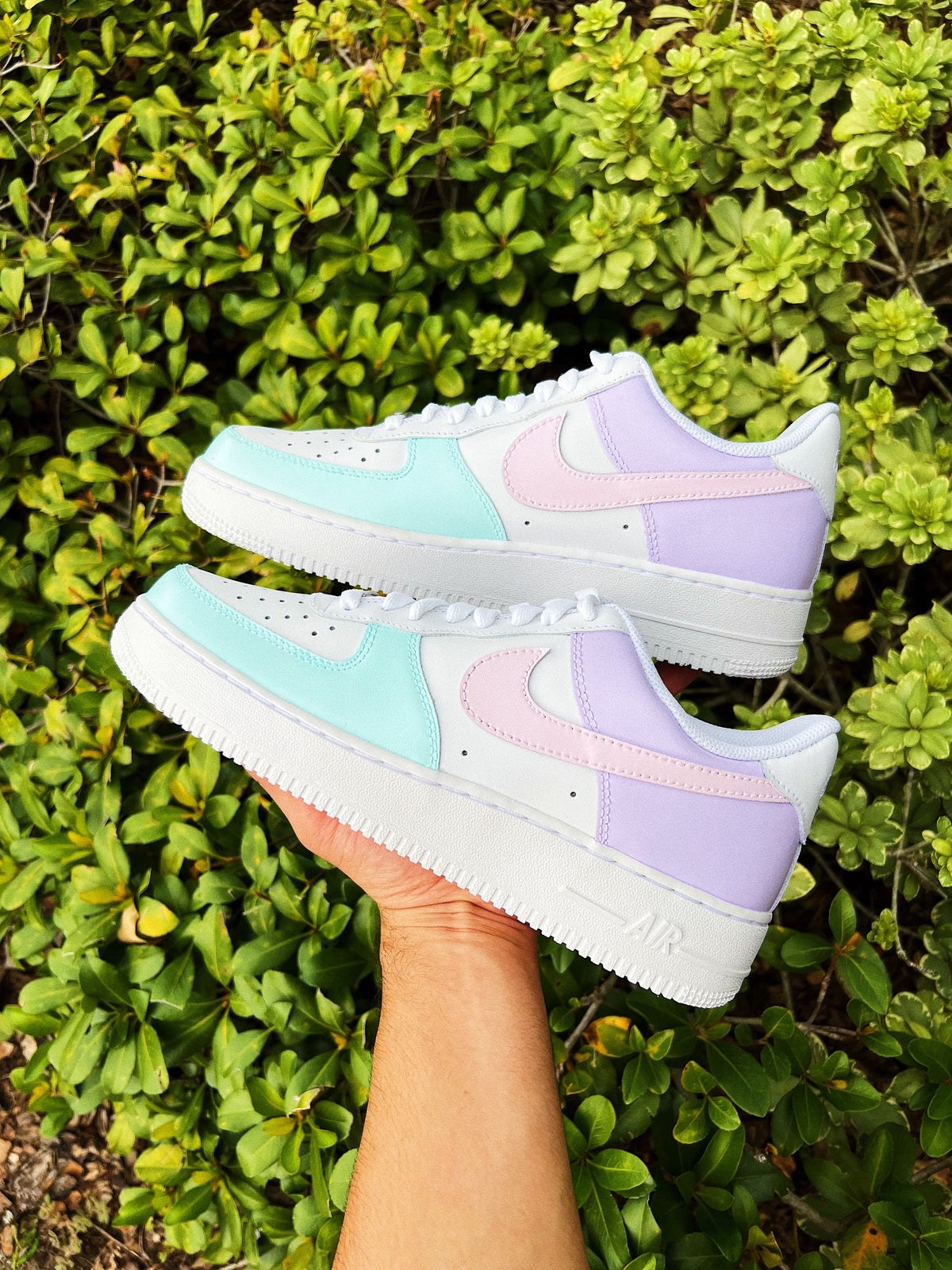 Low-Top Leather Sneaker Pastel Dreams