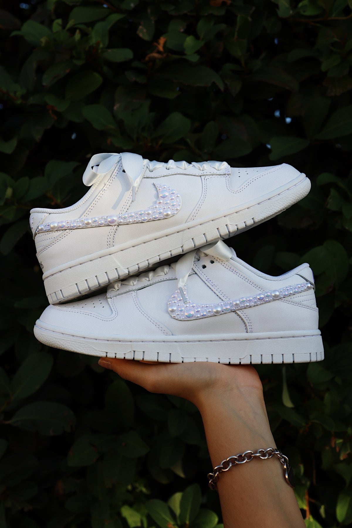Perla Blanca Court Sneaker