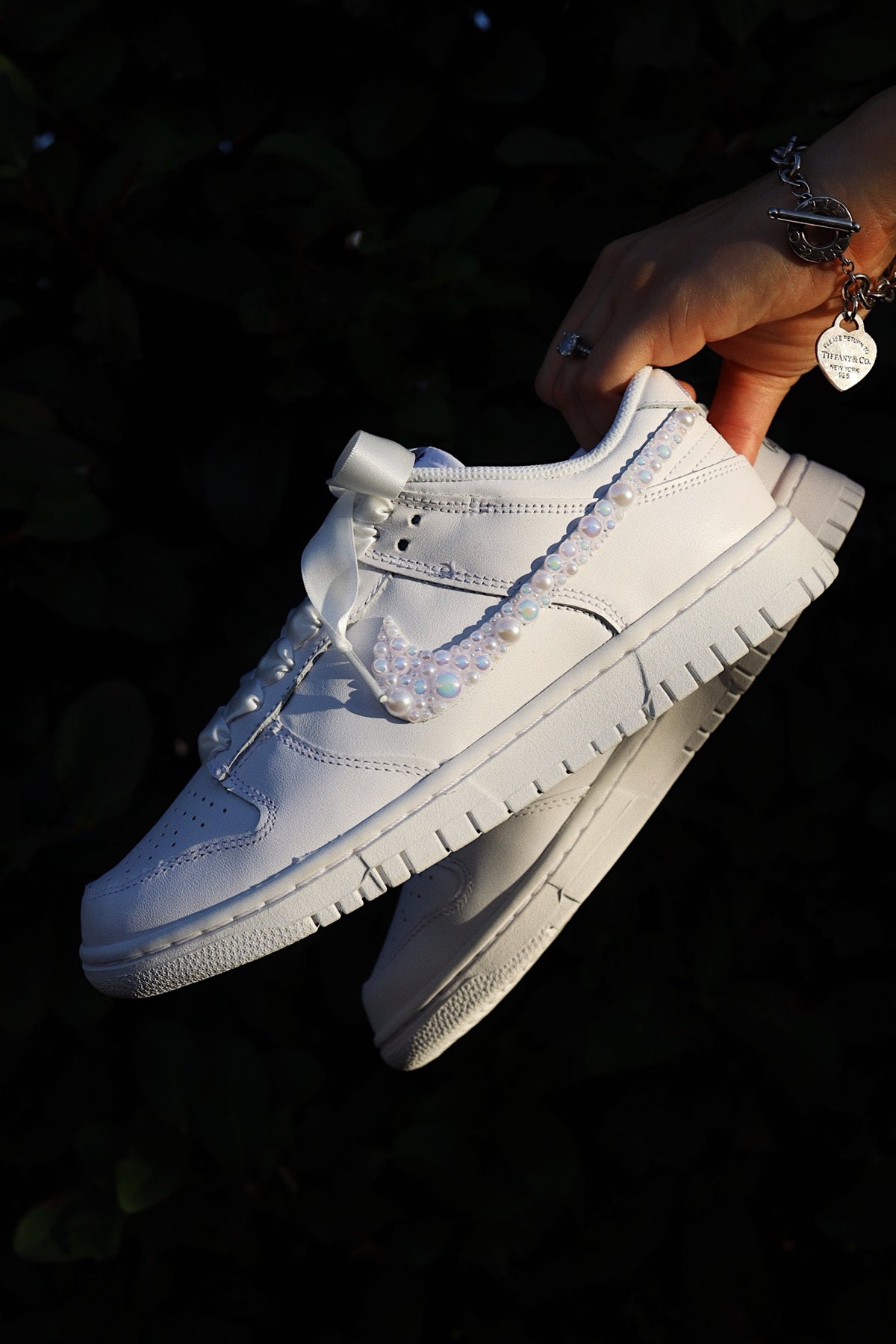 Perla Blanca Court Sneaker
