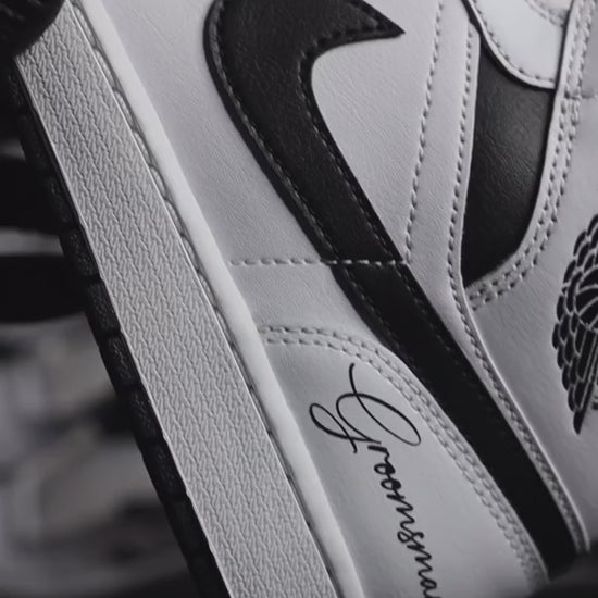 Retro High-Top Sneaker Groom Edition - detail video