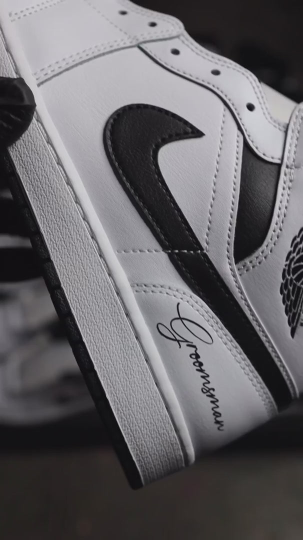 Retro High-Top Sneaker Groom Edition - detail video