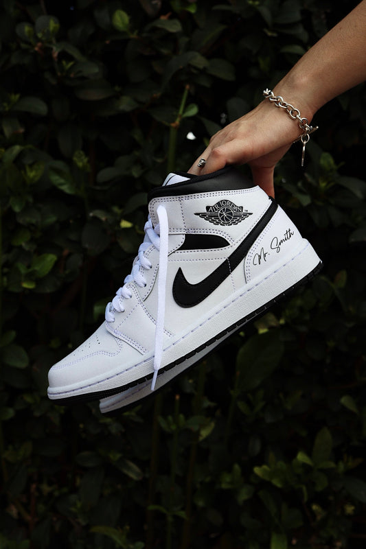 Retro High-Top Sneaker Groom Edition