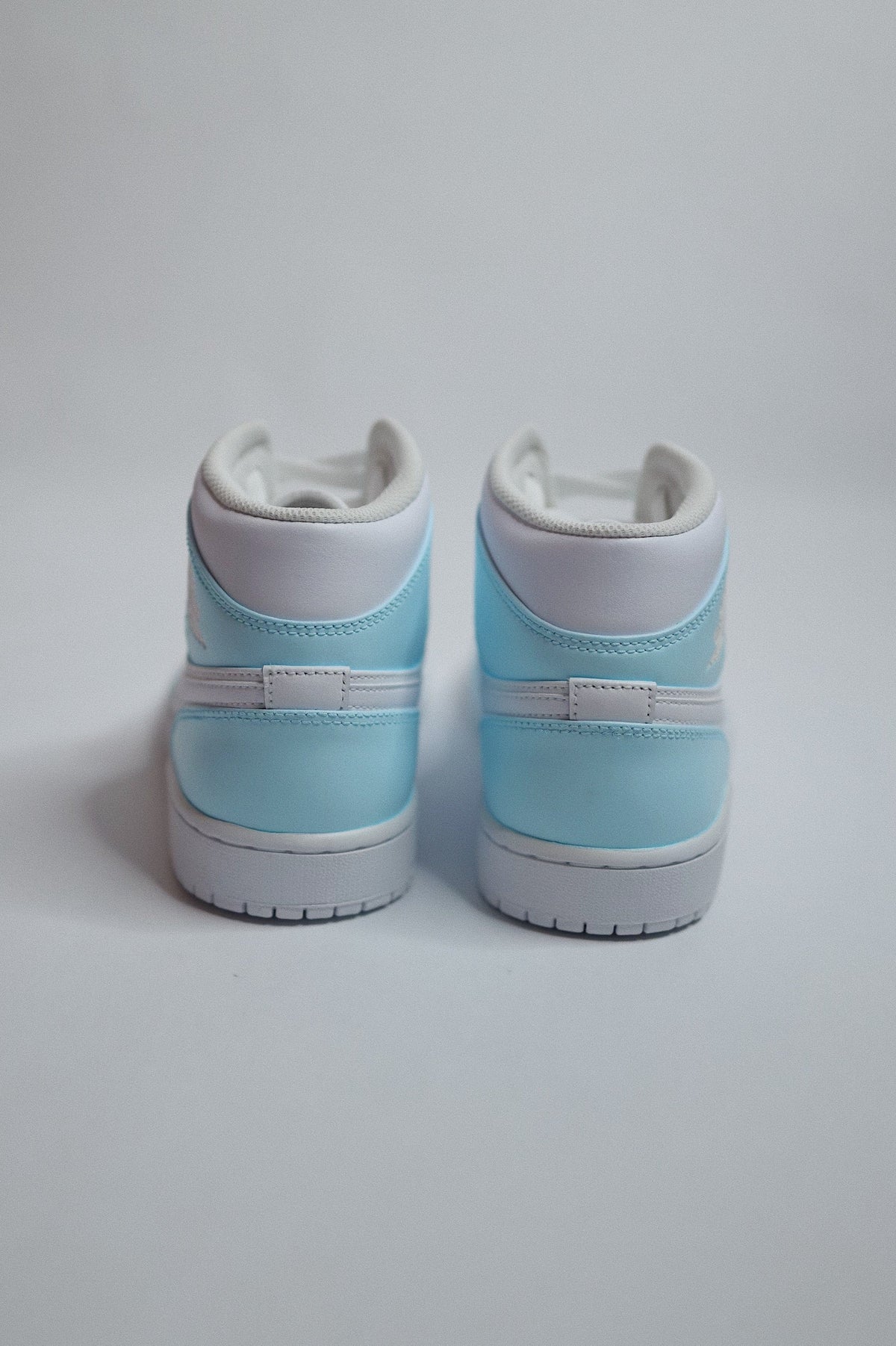 Retro High-Top Sneaker Light Blue — Sample Pair