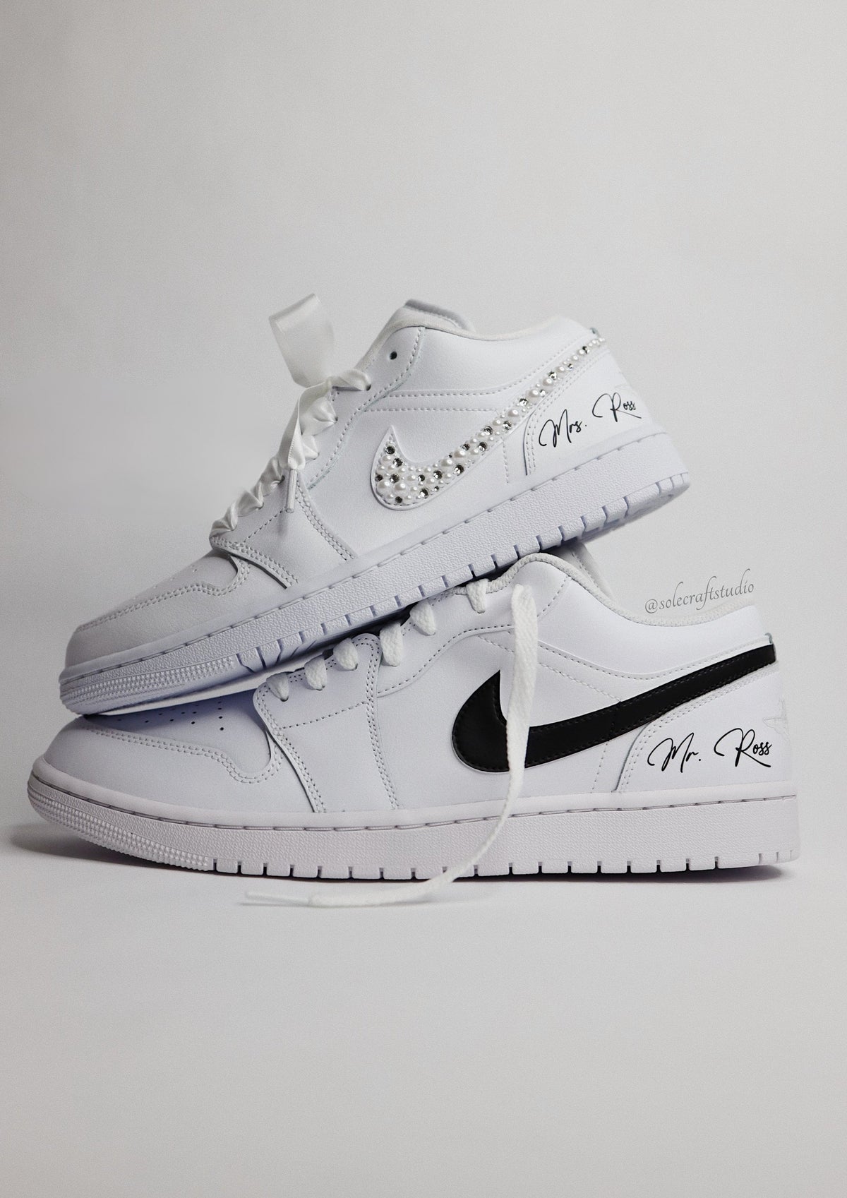 Retro High-Top Sneaker Groom Edition