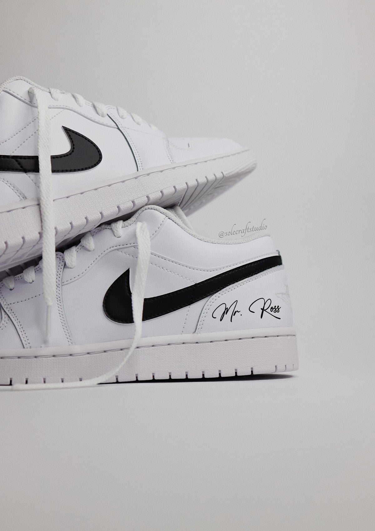 Retro High-Top Sneaker Groom Edition