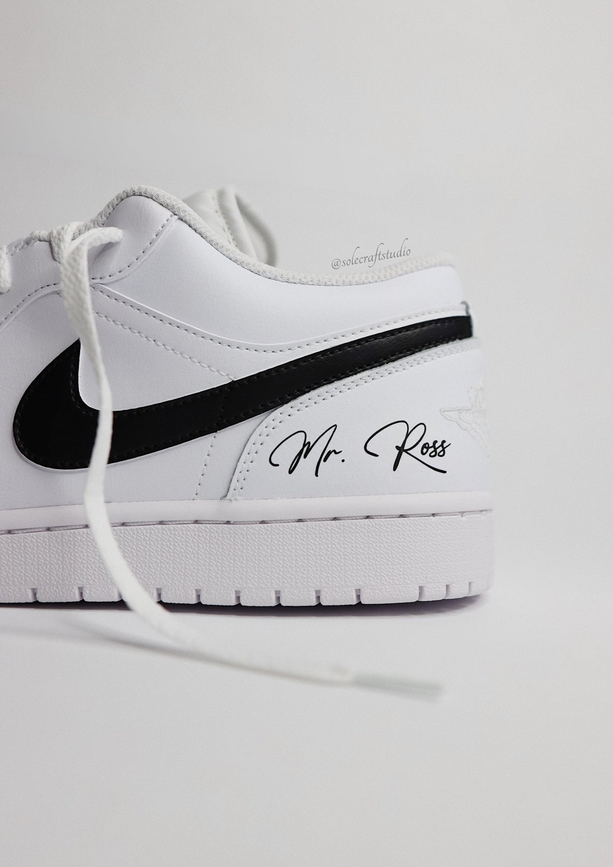 Retro High-Top Sneaker Groom Edition