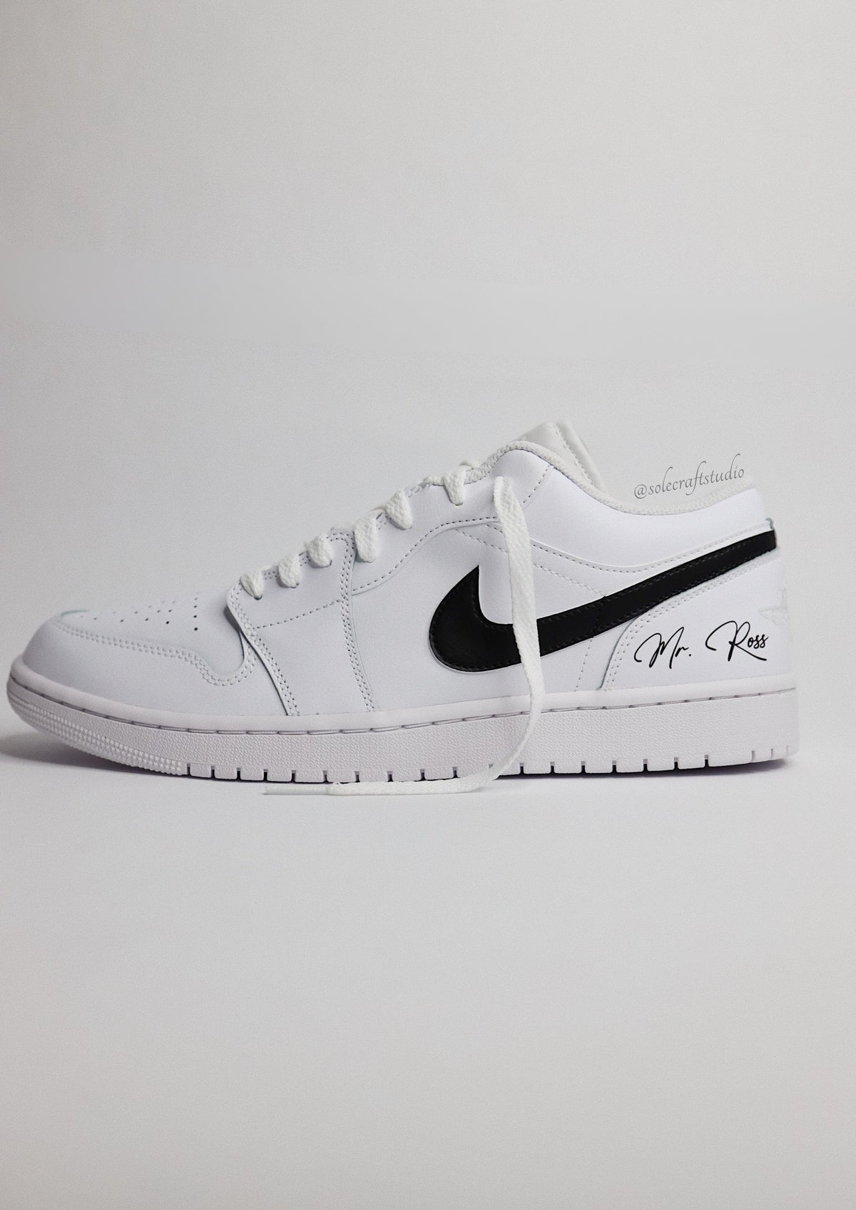 Retro High-Top Sneaker Groom Edition