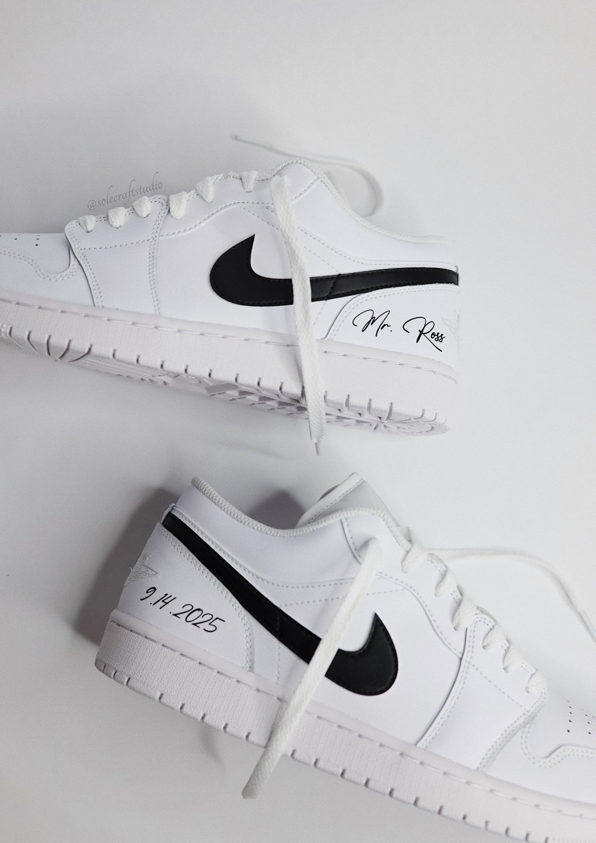 Retro High-Top Sneaker Groom Edition