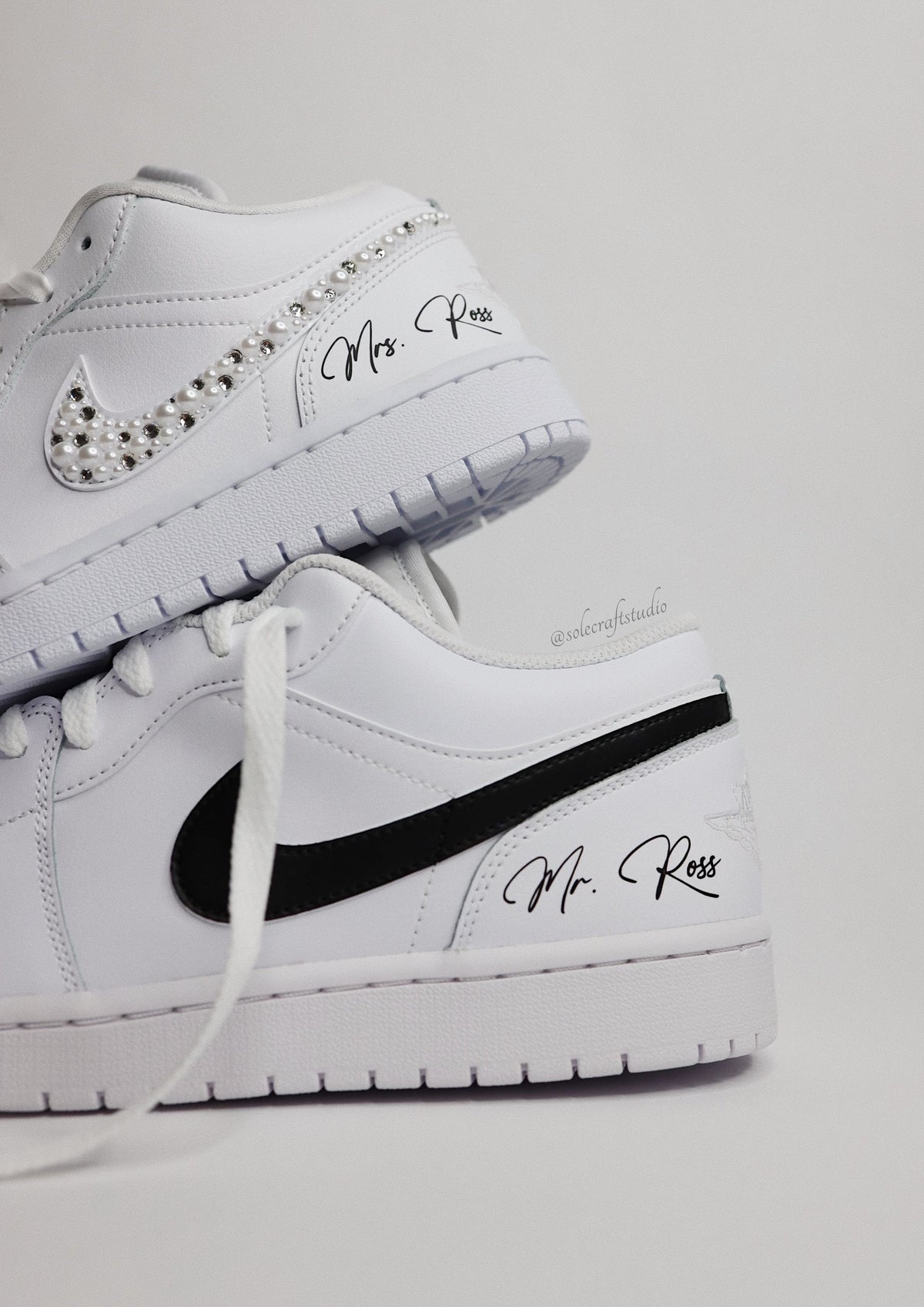 Retro High-Top Sneaker Groom Edition