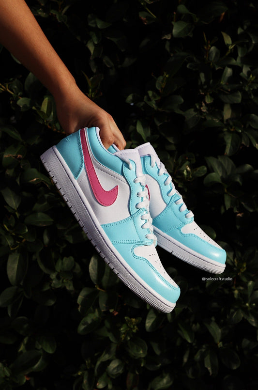Retro High-Top Sneaker Pastel Neon