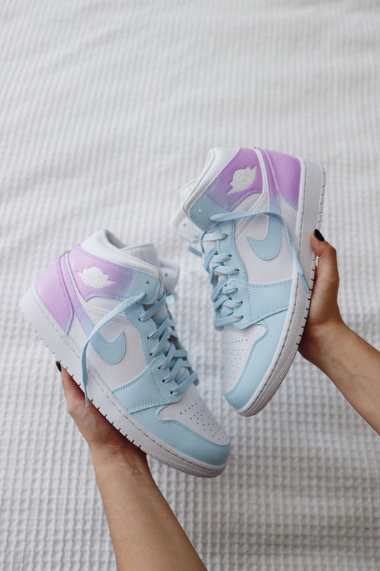 Retro High-Top Sneaker Ombre Blend