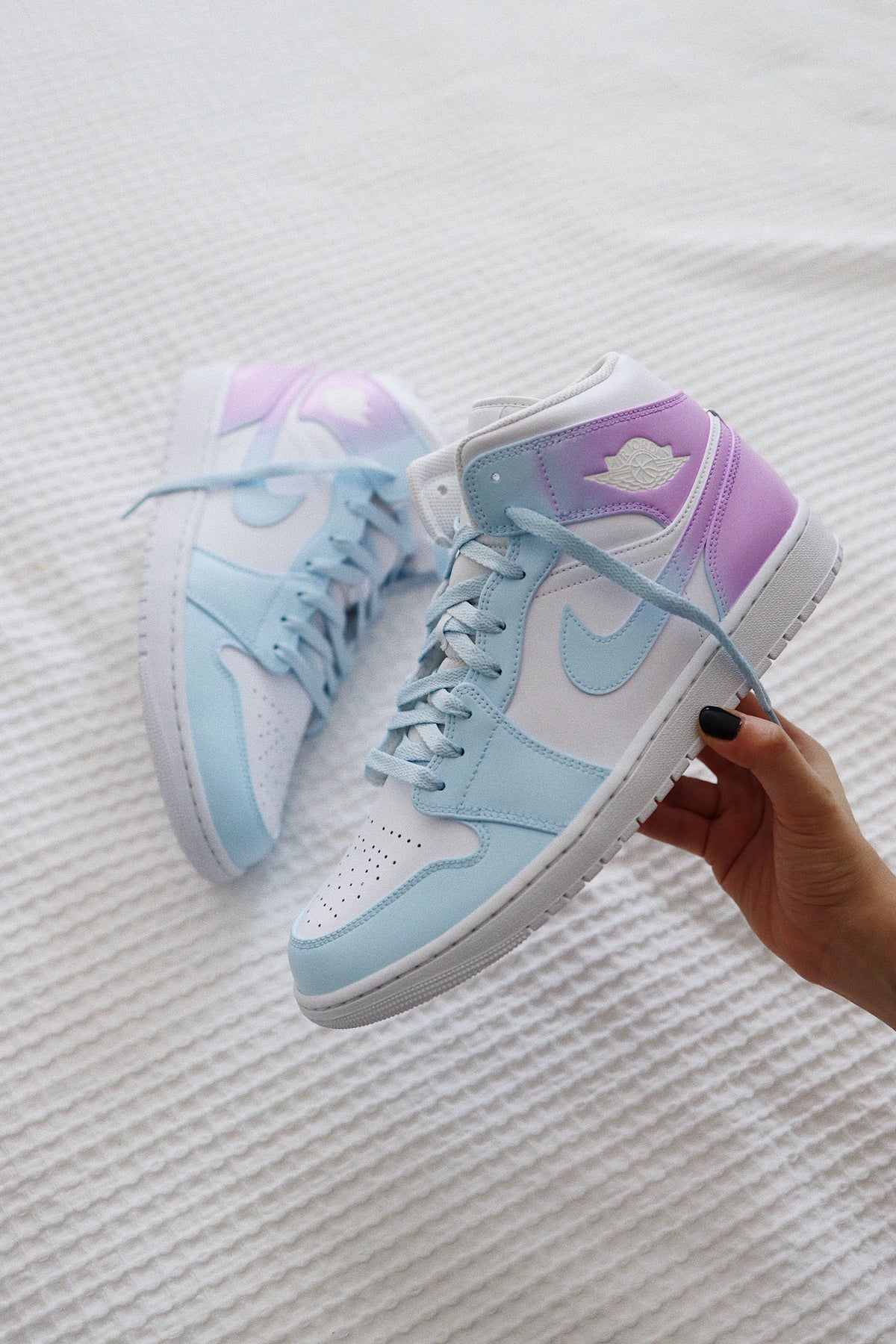 Retro High-Top Sneaker Ombre Blend
